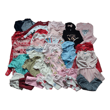 Drabužių rinkinys mergaitei 86 dydis