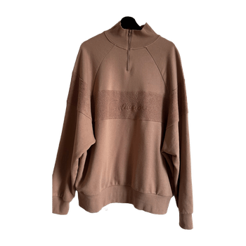 Collusion beige vetoketjullinen paita