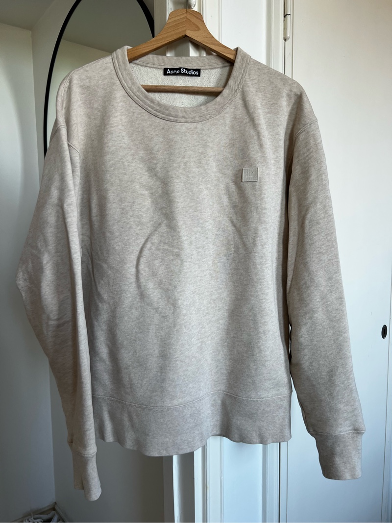 Acne Studios Beige crewneck sweatshirt