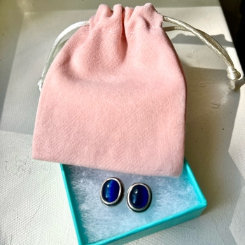 Silver 925 Earrings with Natural semi precious stone 