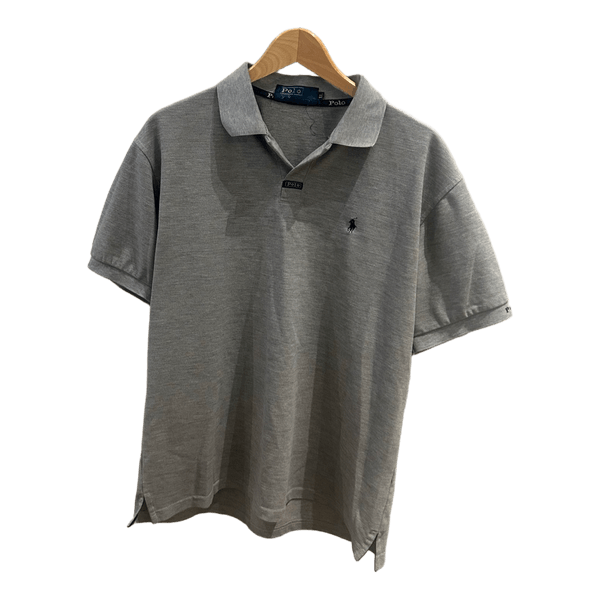 Grey polo shirt
