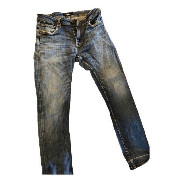 Smog blue denim jeans
