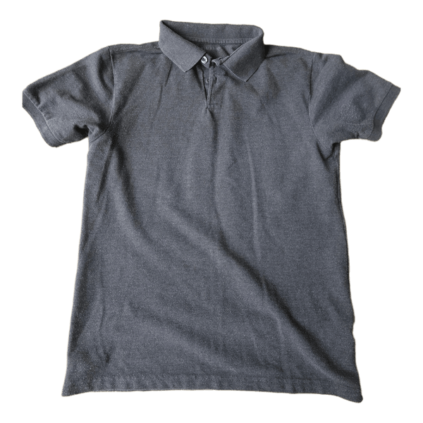 Grey polo shirt