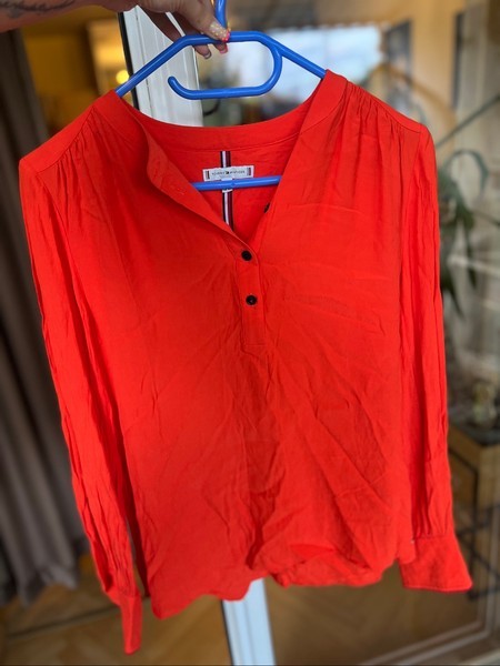 Red Tommy Hilfiger blouse