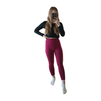 Gymsharkin viininpunaiset urheilulegginssit