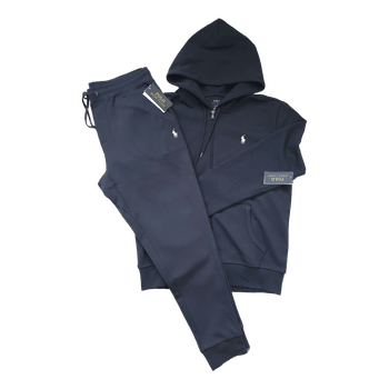 Ralph Lauren Navy double knit tracksuit