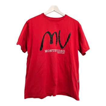 Punainen Montevideo T-paita, koko M