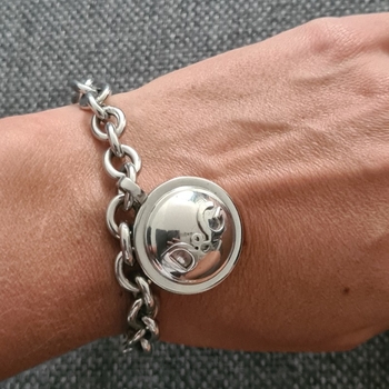 Hopeinen d&g korusetti