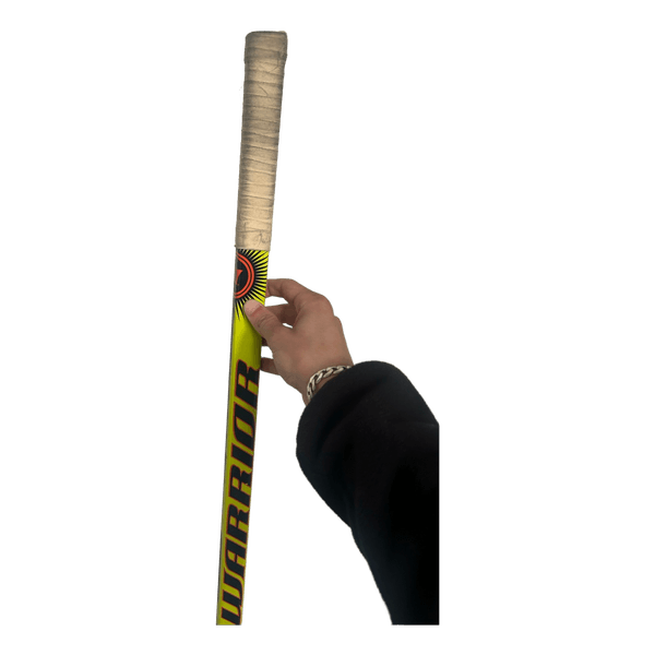 Warrior Mac Daddy Yellow Intermediate Composite + Carbon Fiber Hockey Stick