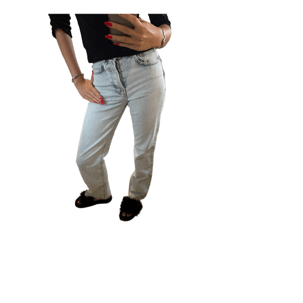 Woodbird lyseblå jeans