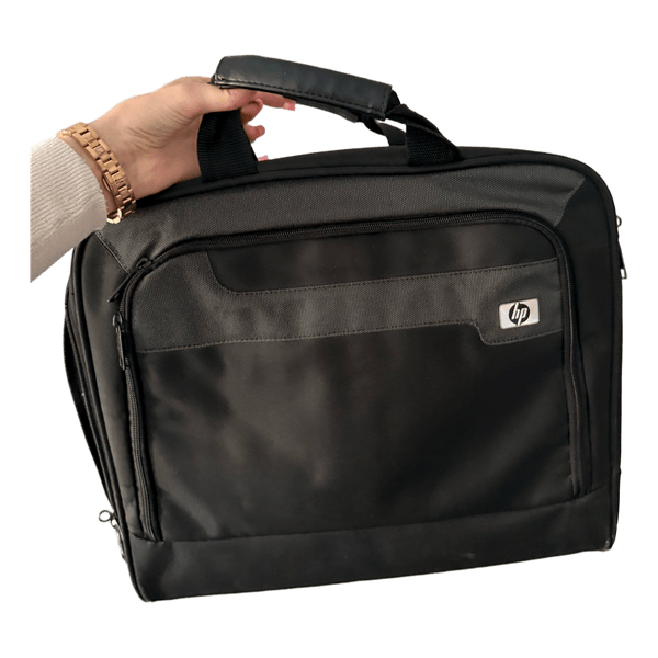 Black HP laptop bag