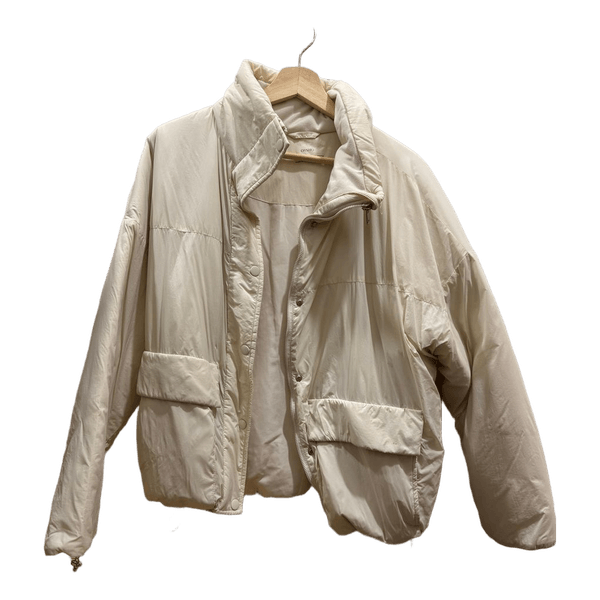 Oysho Cream puffer jacket