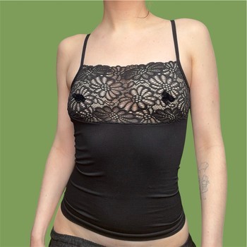 Brand new cami top with lace details