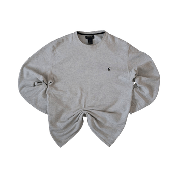 Harmaa Polo Ralph Lauren pitkähihainen