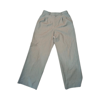 Uniqlo green trousers