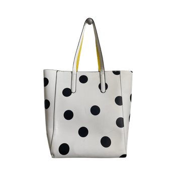 Pilkullinen shopper laukku