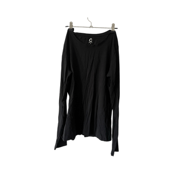 Black long sleeve top