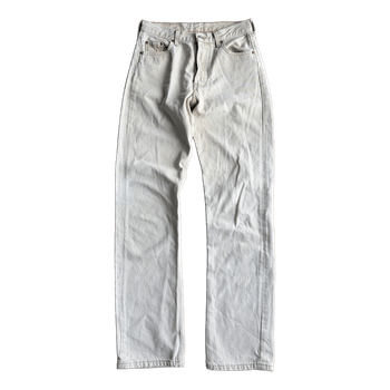 Beige Levi's 501 jeans