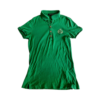 Green ralph lauren polo shirt, XS
