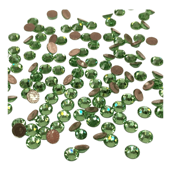 Swarovski Peridot Hotfix Crystals SS20 (4.6–4.8 mm) – 144 pcs