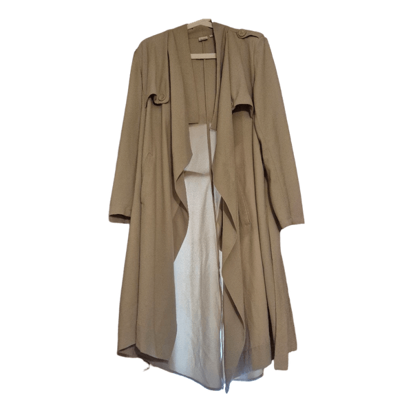 Beige trenchcoat Object
