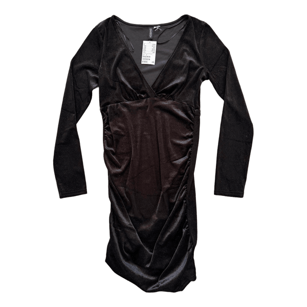 Black glittery dress