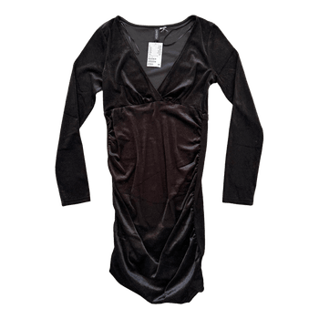 Black glittery dress