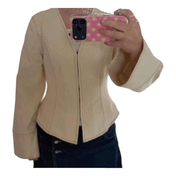 Beige jakke fra Frakment