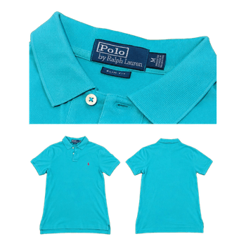Vintage Turquoise Ralph Lauren Polo Shirt