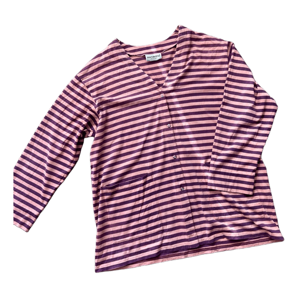 Marimekko raidallinen neuletakki