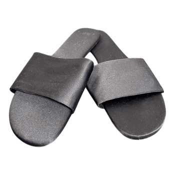 H&M black sliders