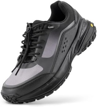 Black trekking shoes fitville 46