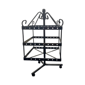 Metallinen korutarjotin teline