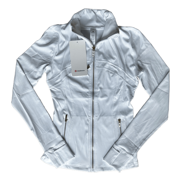 White lululemon Define jacket