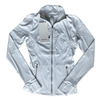 White lululemon Define jacket