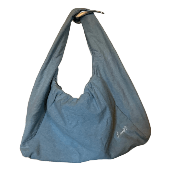 Blå skuldertaske