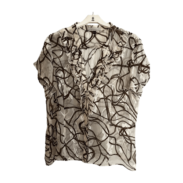 Gina bacconi blouse