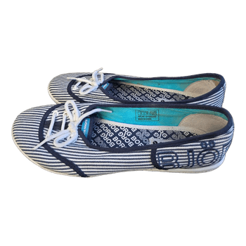 Bjorn Borg striped flats