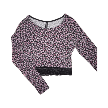 Kukallinen crop top 
