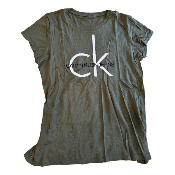 Green calvin klein t-shirt