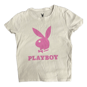 Playboy white t-shirt