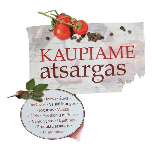 Kaupiame atsargas
