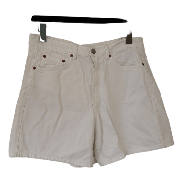Hvide Zara denimshorts