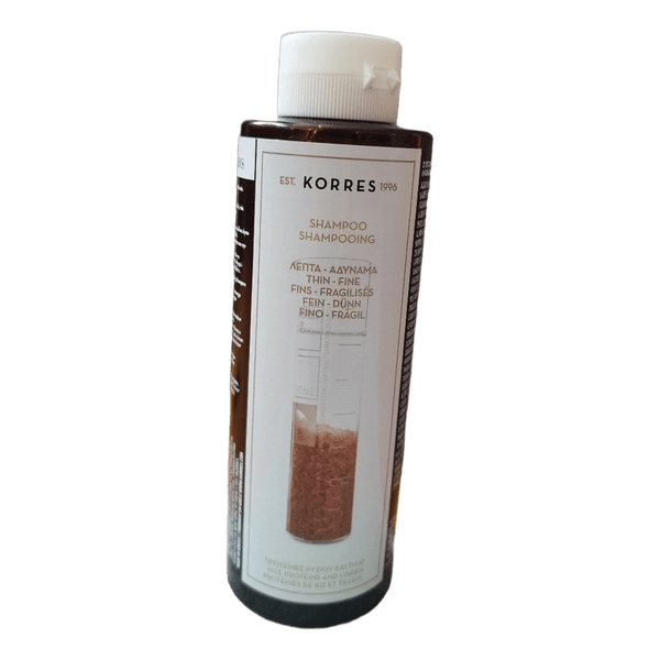 Korres rice protein shampoo