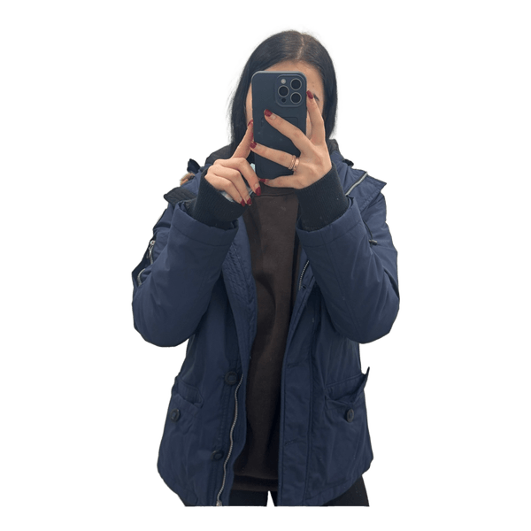 Navy Luhta winter jacket