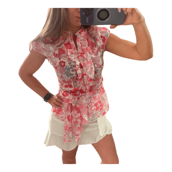 Floral print blouse
