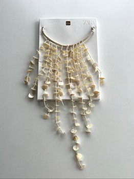 Zara shell necklace