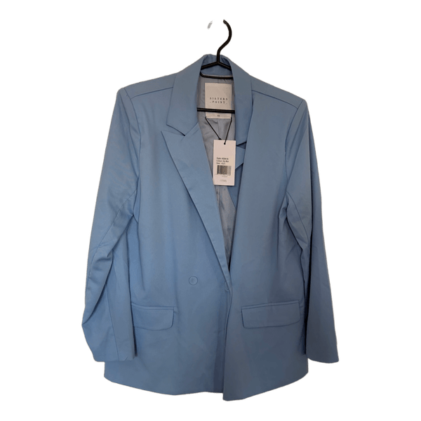 Blå blazer
