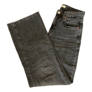 Grey denim jeans