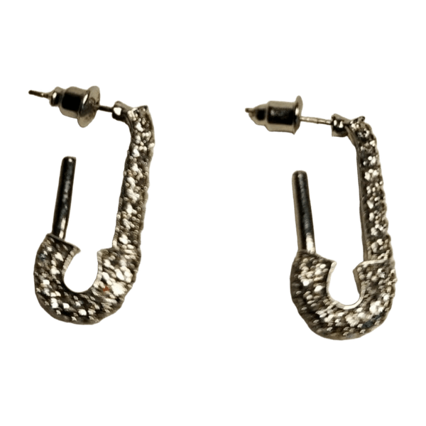 Earrings with bling